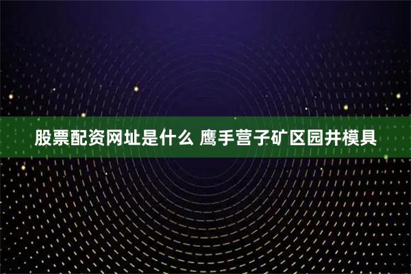股票配资网址是什么 鹰手营子矿区园井模具