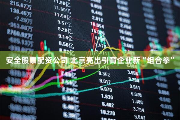 安全股票配资公司 北京亮出引育企业新“组合拳”